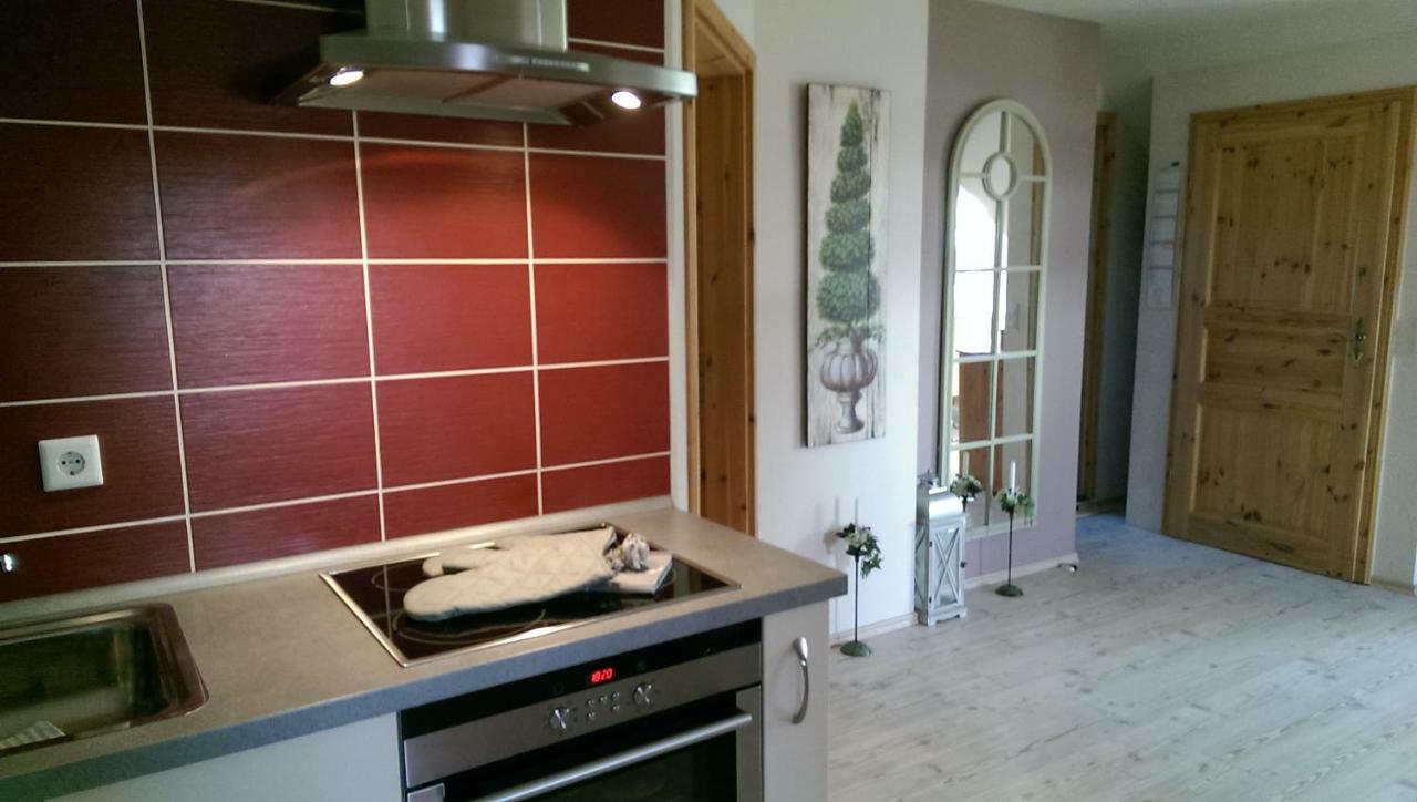 5-Sterne Ferienwohnung-Treeneblick Schwabstedt Exterior foto